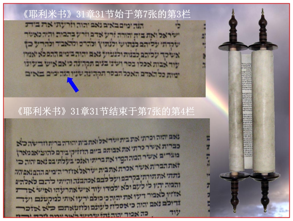 The Hebrew Scroll of Jeremiah Chinese Language Bible study