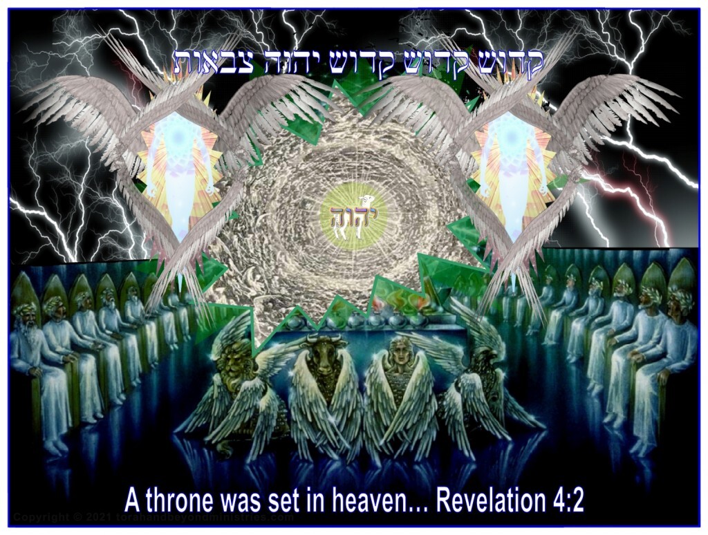 The Throne of God as explained in the book of The Revelation