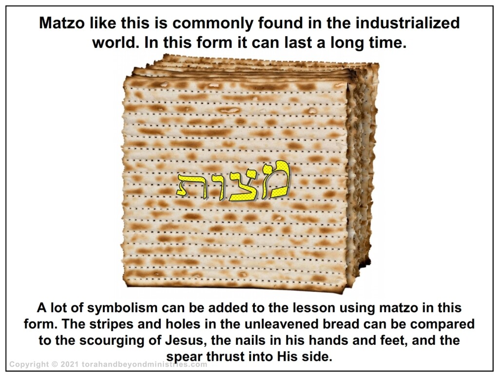 There are various forms of Matzo used at Passover depending on ethnicity