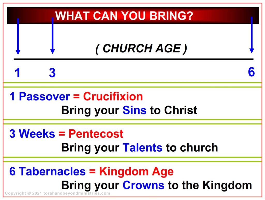 What could we possibly bring to each of these Feasts? Here is the answer.