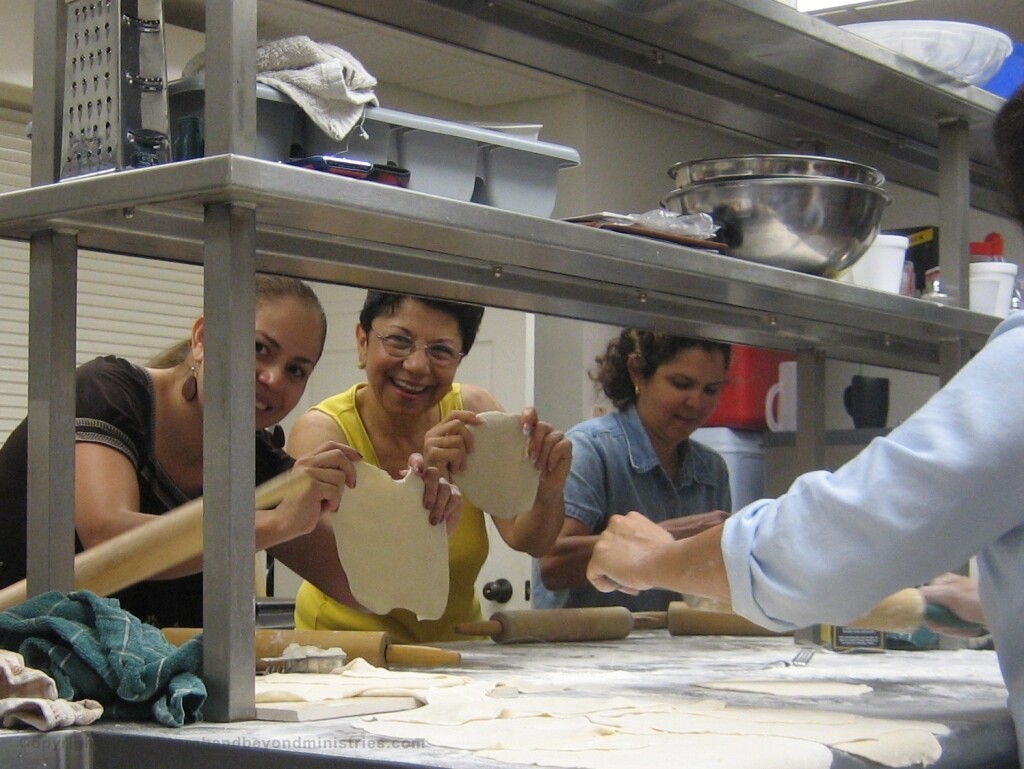 Making Unleavened Bread for Passover