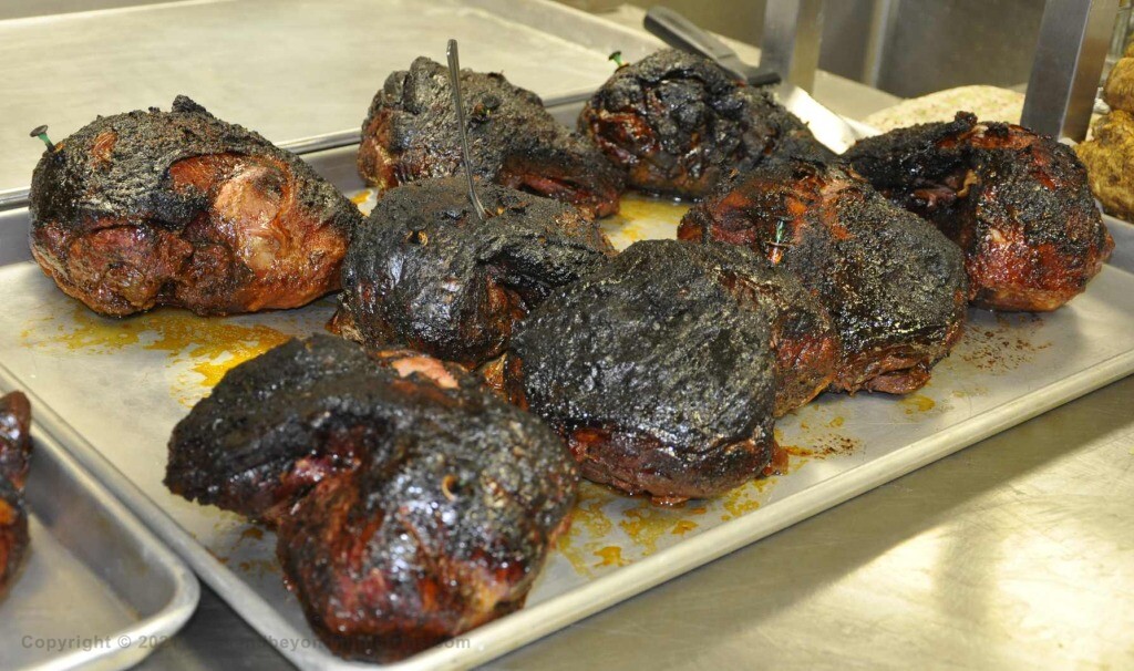 Eight roasted legs of lamb for Passover Seder about 48 pounds