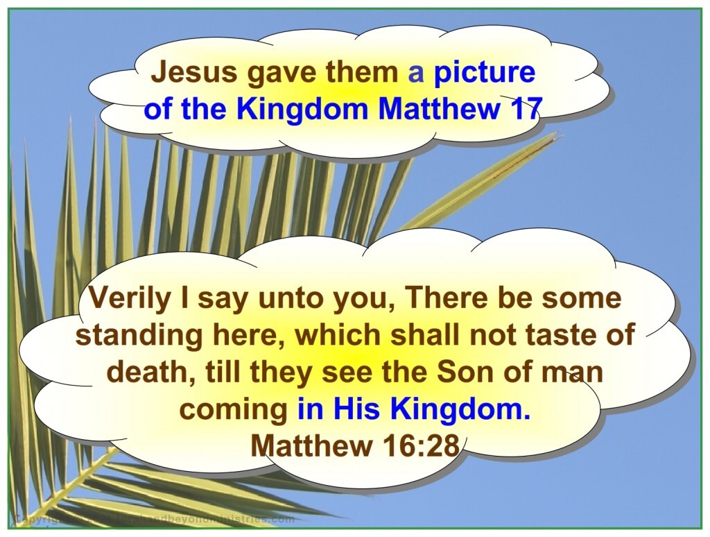 A picture of the fulfillment of Sukkot the Kingdom