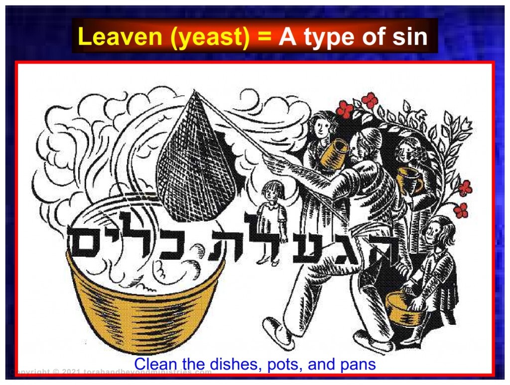 For Passover many older Jewish communities clean the dishes, pots, and pans in a communal service making sure all leaven is removed.