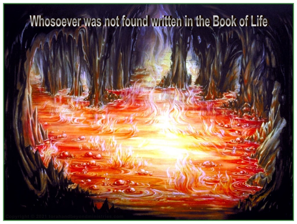It is either the lake of fire or John 3:16 The choice is yours