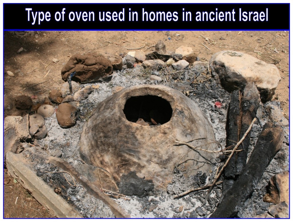 Not every home would have room for their own oven, so most used the communal ovens.