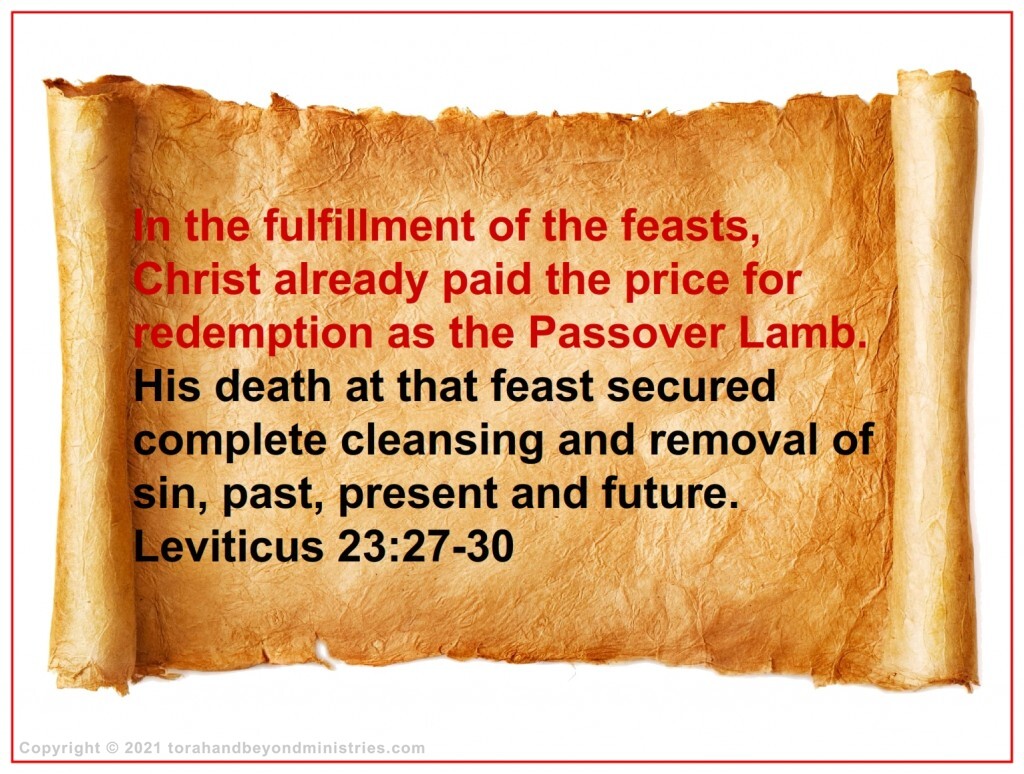 Because of the offering of God's only begotten Son sins for believers are completely removed, past present and future. Our spirit is alive to God, never to be separated again.