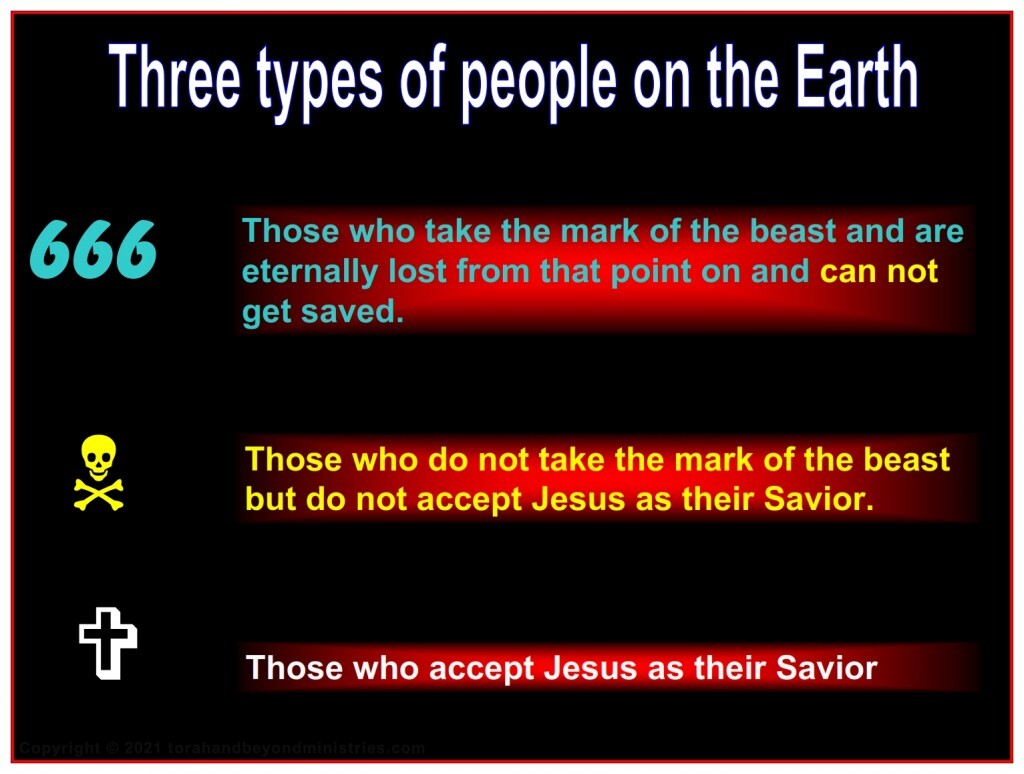 After the Abomination of Desolation many people can not get saved. 