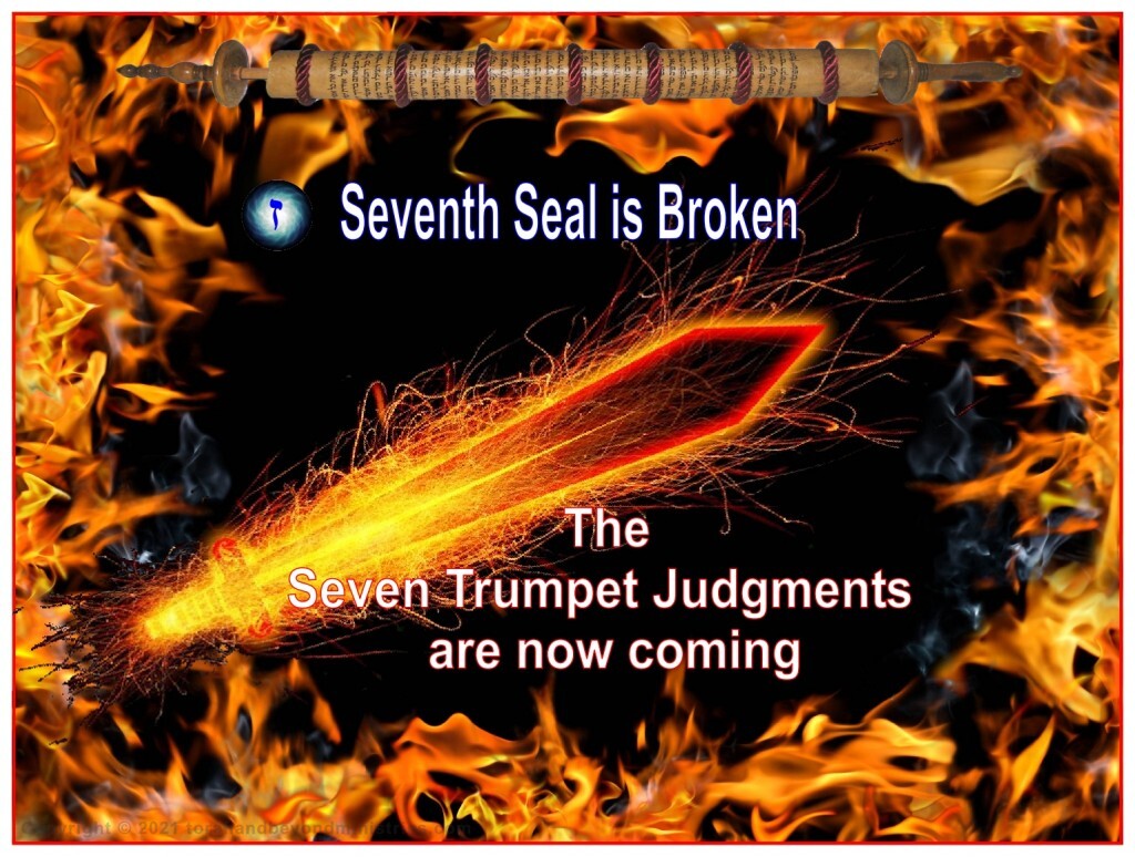 Breaking the seventh seal starts the seven trumpet judgments.