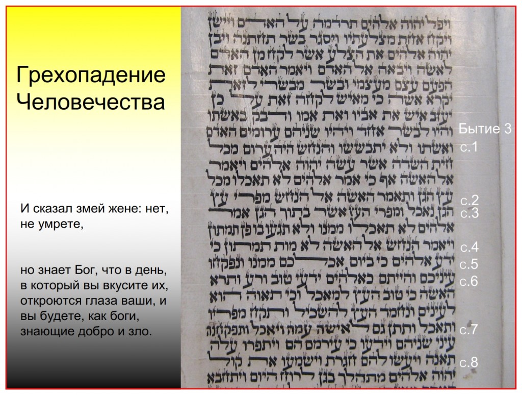 The fall of mankind; Now the serpent said unto the woman Yea, hath God said, Ye shall not eat of every tree of the garden?