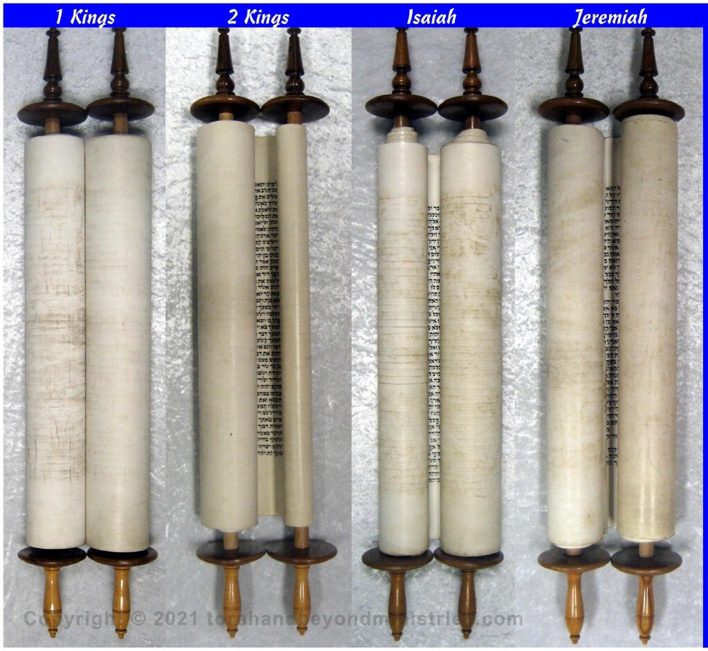 Hebrew Scroll exhibit First Baptist Church Katy, Texas Four Prophet Scrolls
