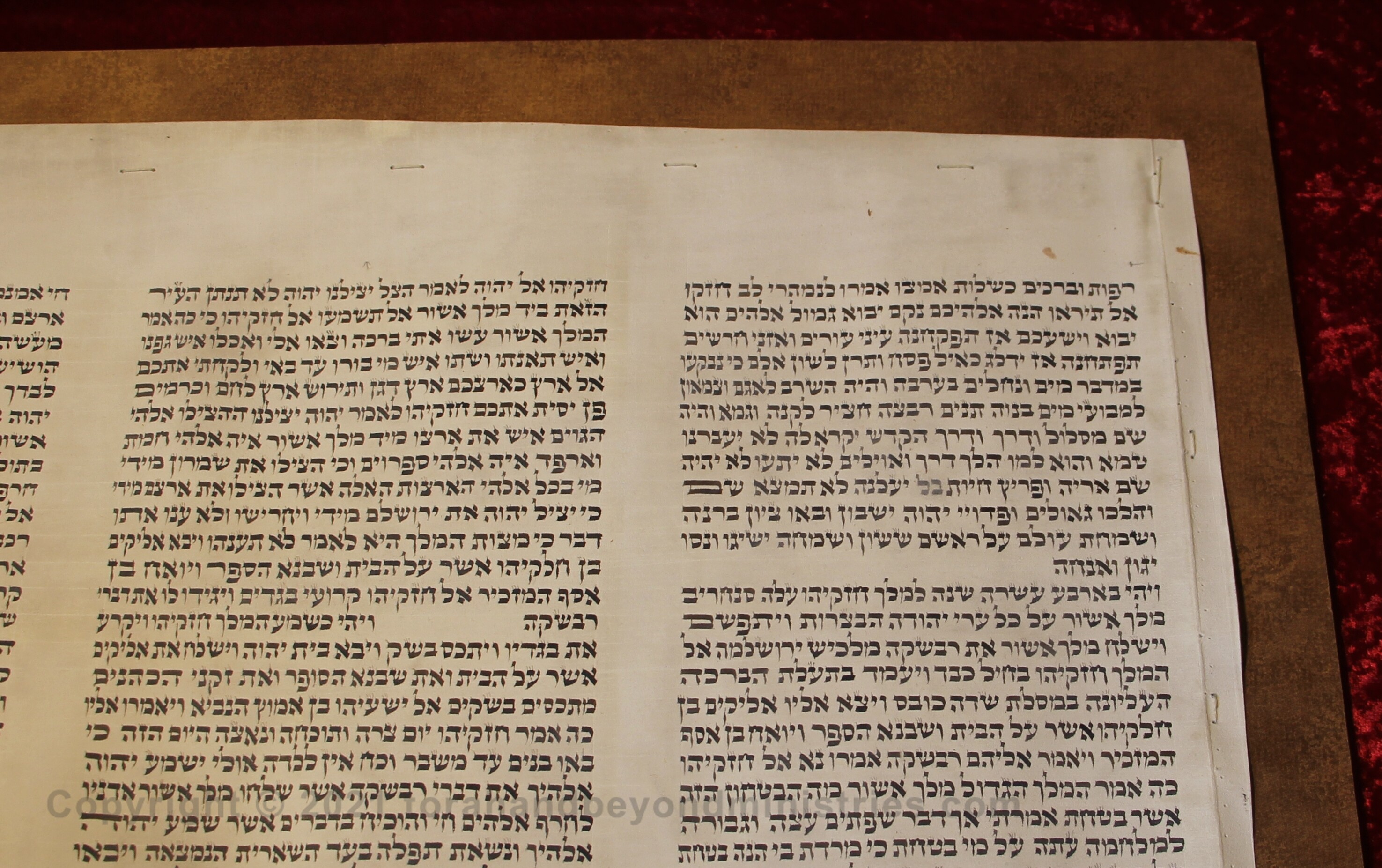 Isaiah Scroll shows the proof the Messiah must show